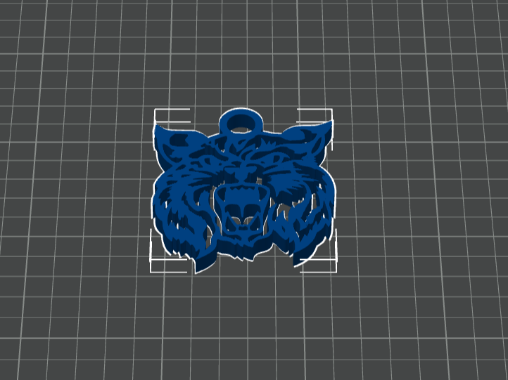 Bobcat Keychain