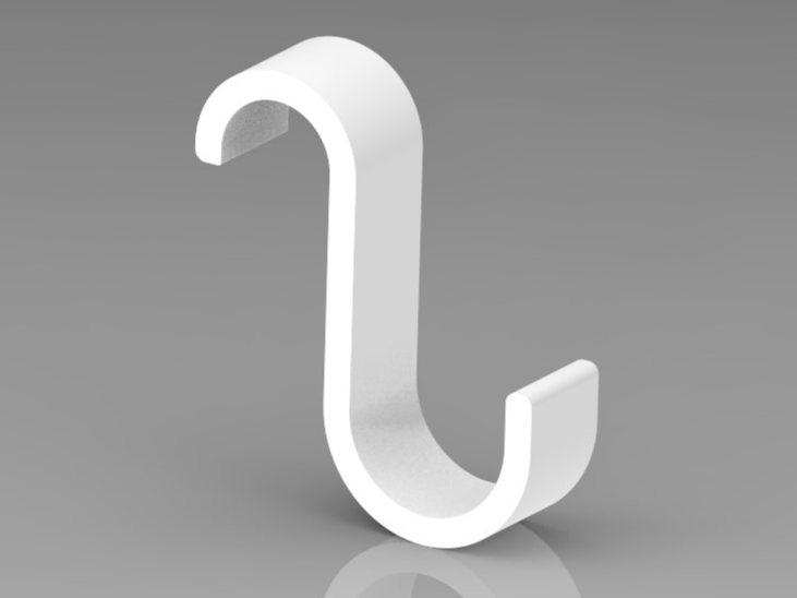 Bathroom radiator hook