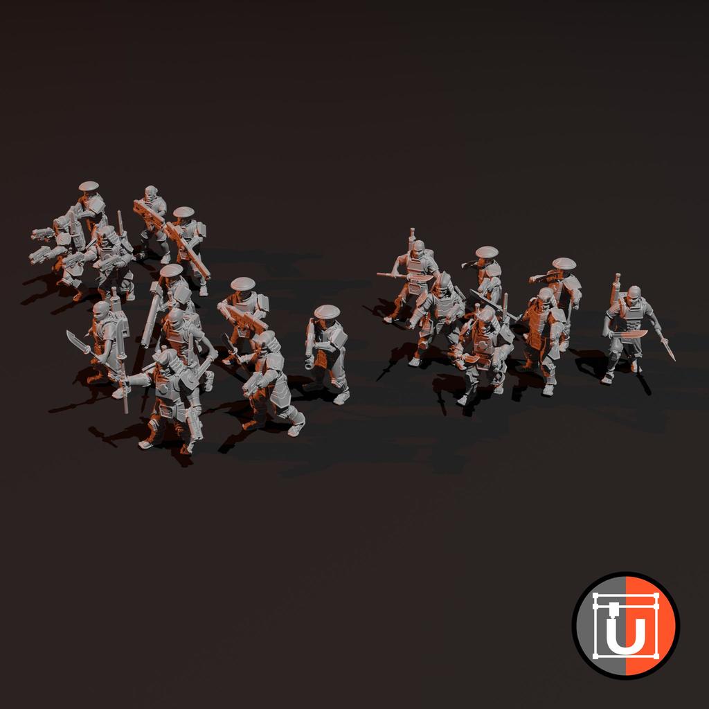 Eternal Dynasty Armies for Grimdark Future: Firefi