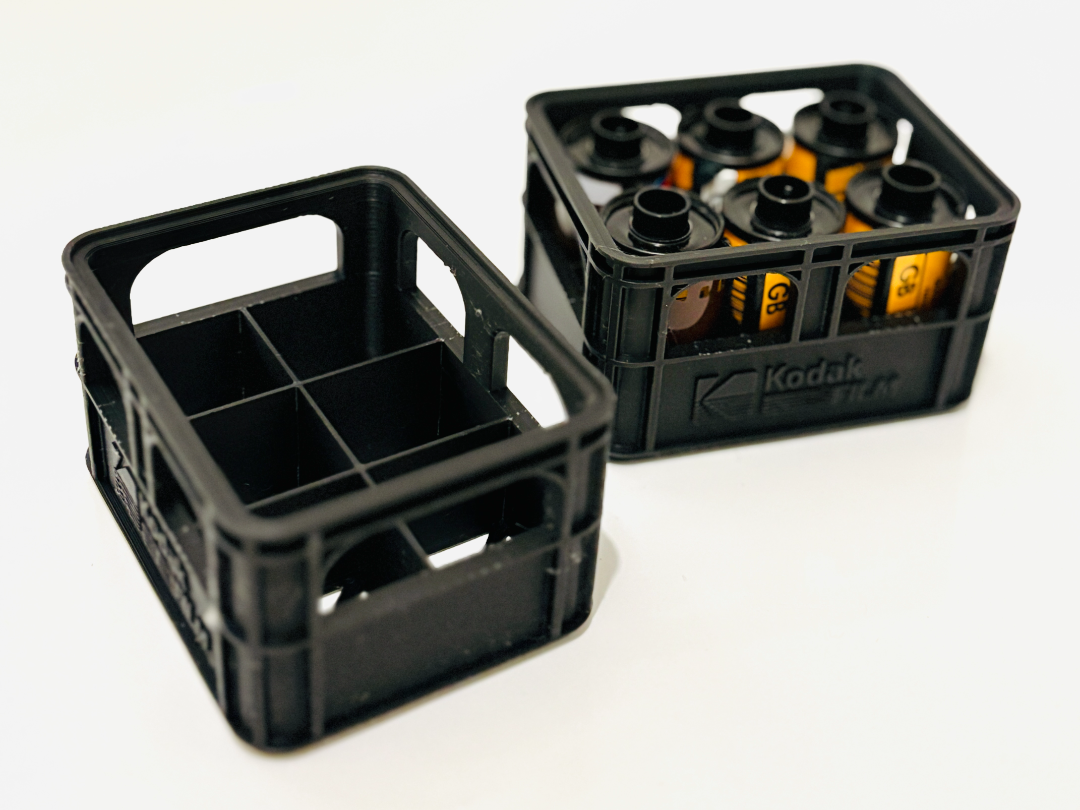 35mm Film Crate Stackable - Beer Crate Style