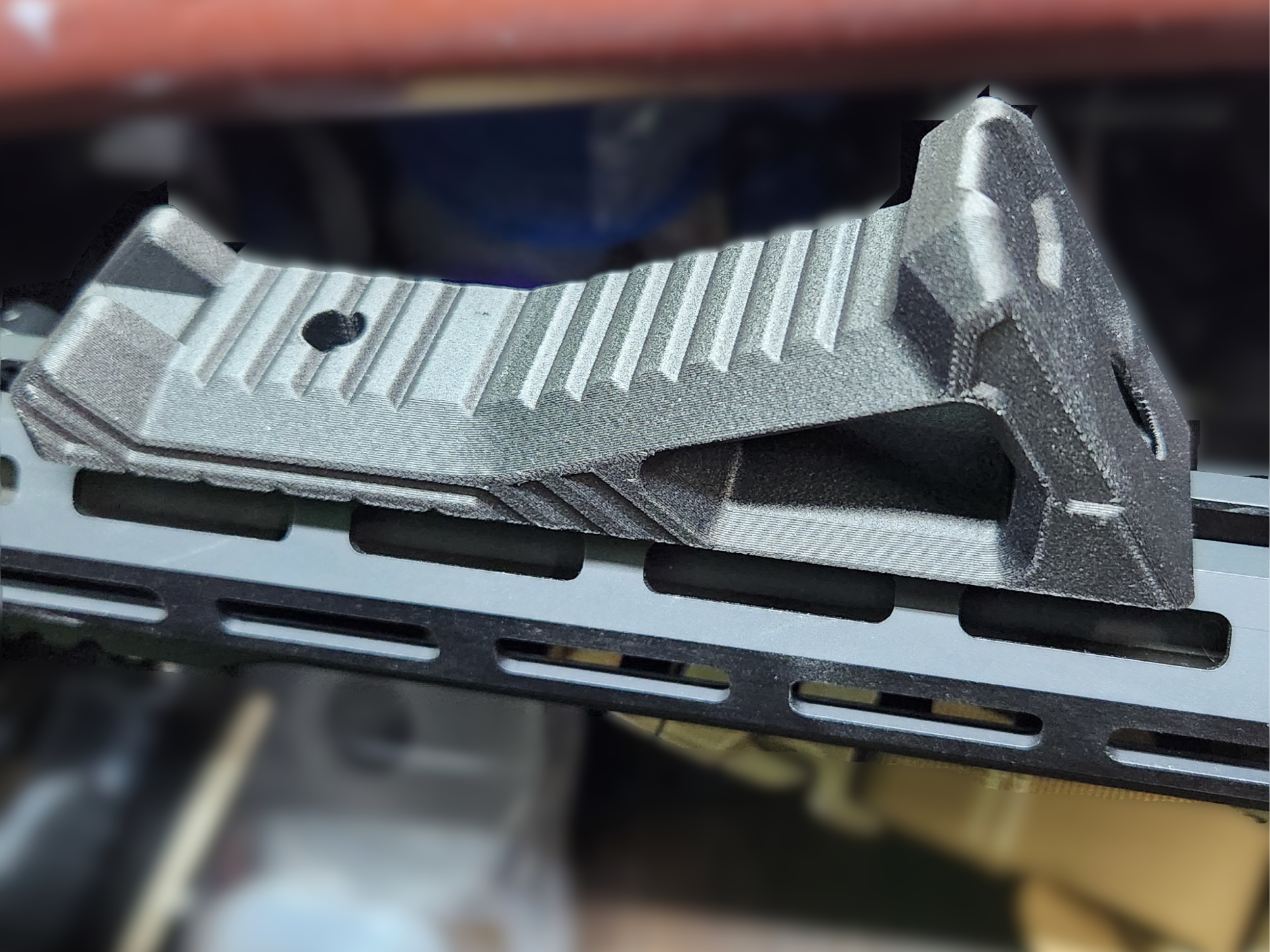 Angled Foregrip with Octagon Fit