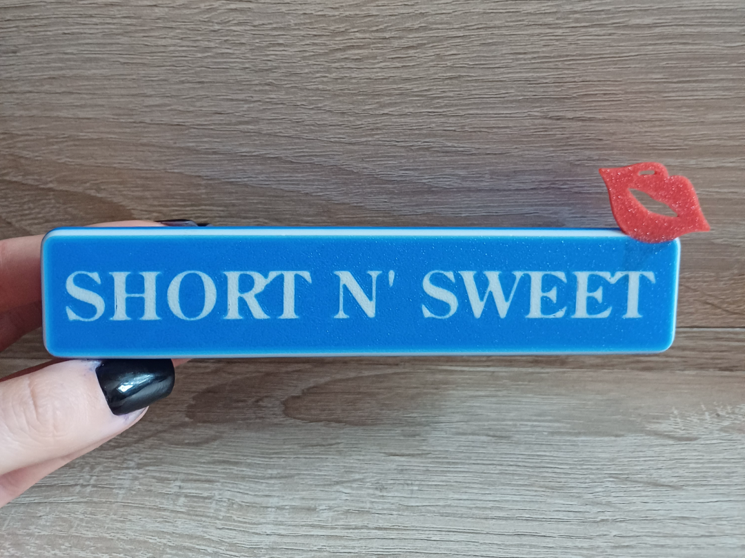 Short n Sweet Sabrina Carpenter CD Stand
