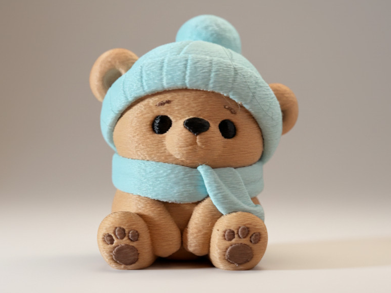 Benny’s Winter Snuggle – Cozy Teddy Collection