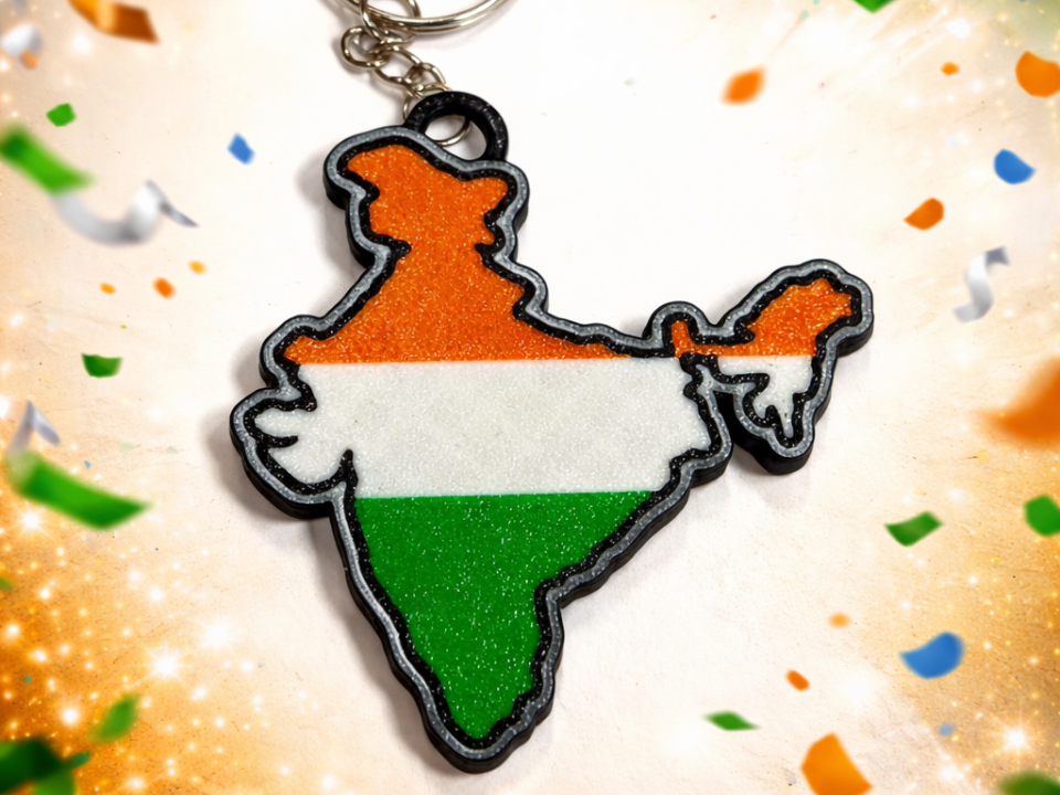 India keychain