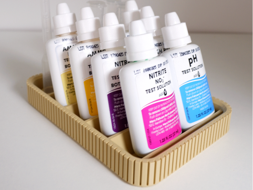 API water test kit storage tray - aquarium test