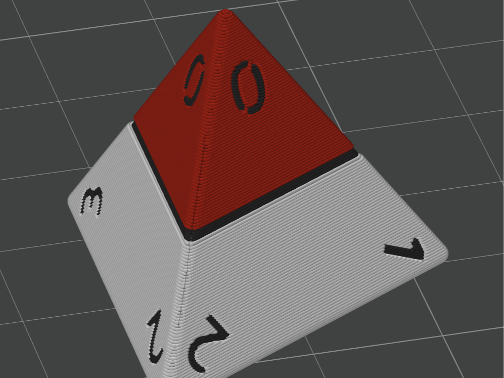 D4 Dice Pokeball - End of round countdown