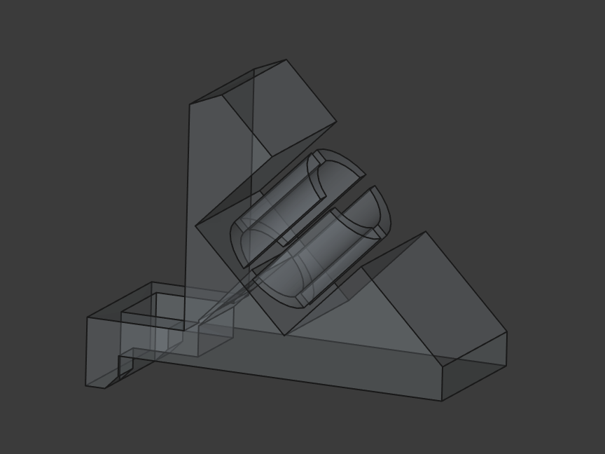 45-degree cutting jig for 5mm foamboard