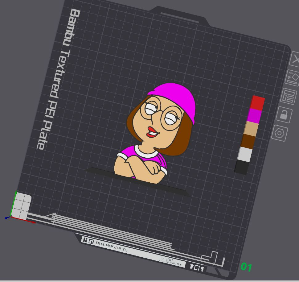 Family Guy Meg Griffin Table Stand