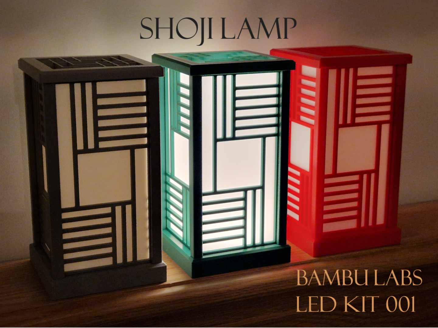 Small Shoji lamp