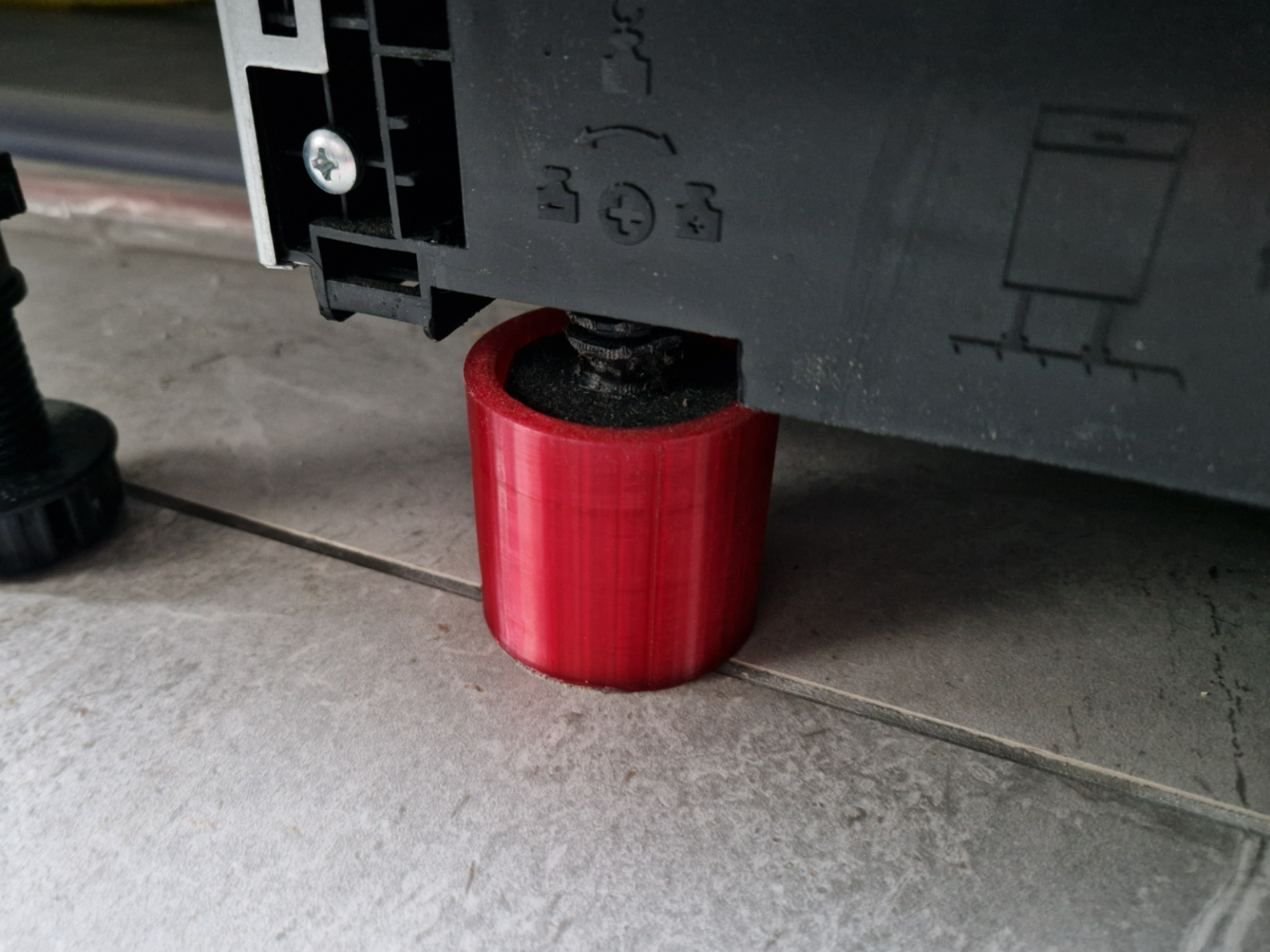 Dishwasher Riser Foot