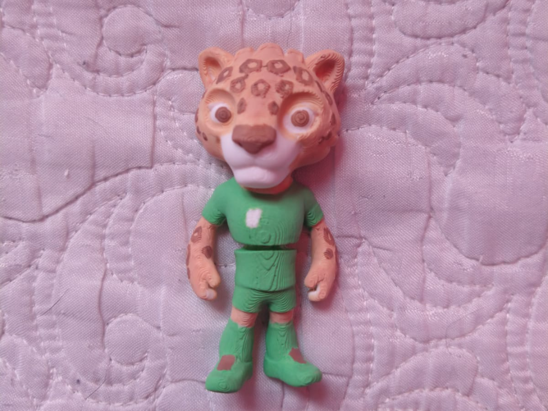 Mini Flexi Zayu (Mascota Fifa World Cup 2026)