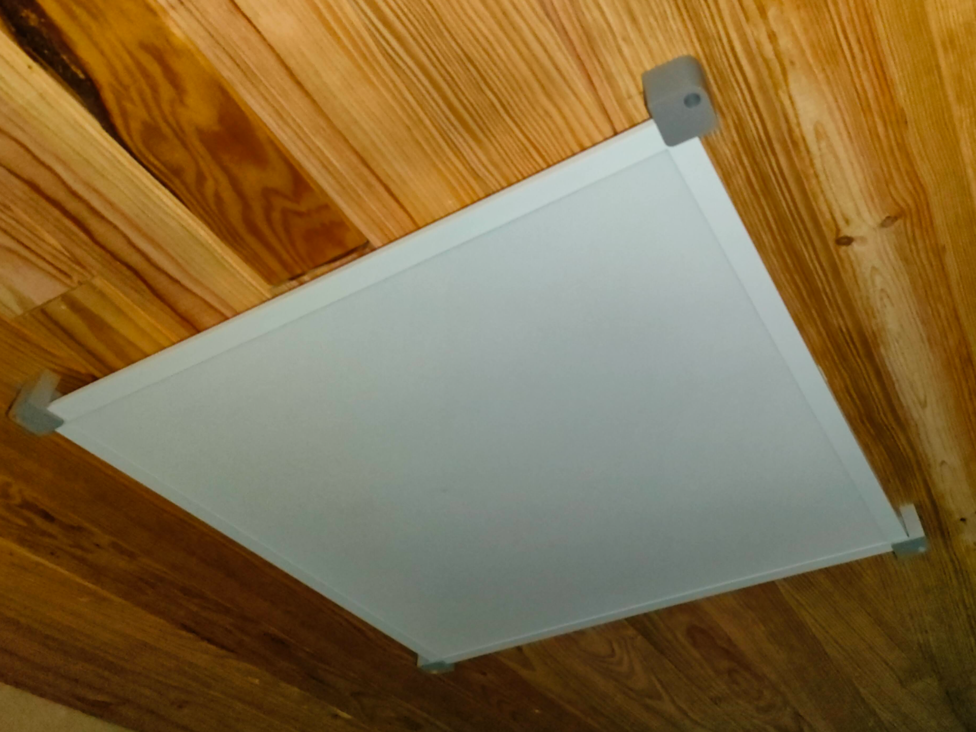 Mounting brackets for ceiling LED panel