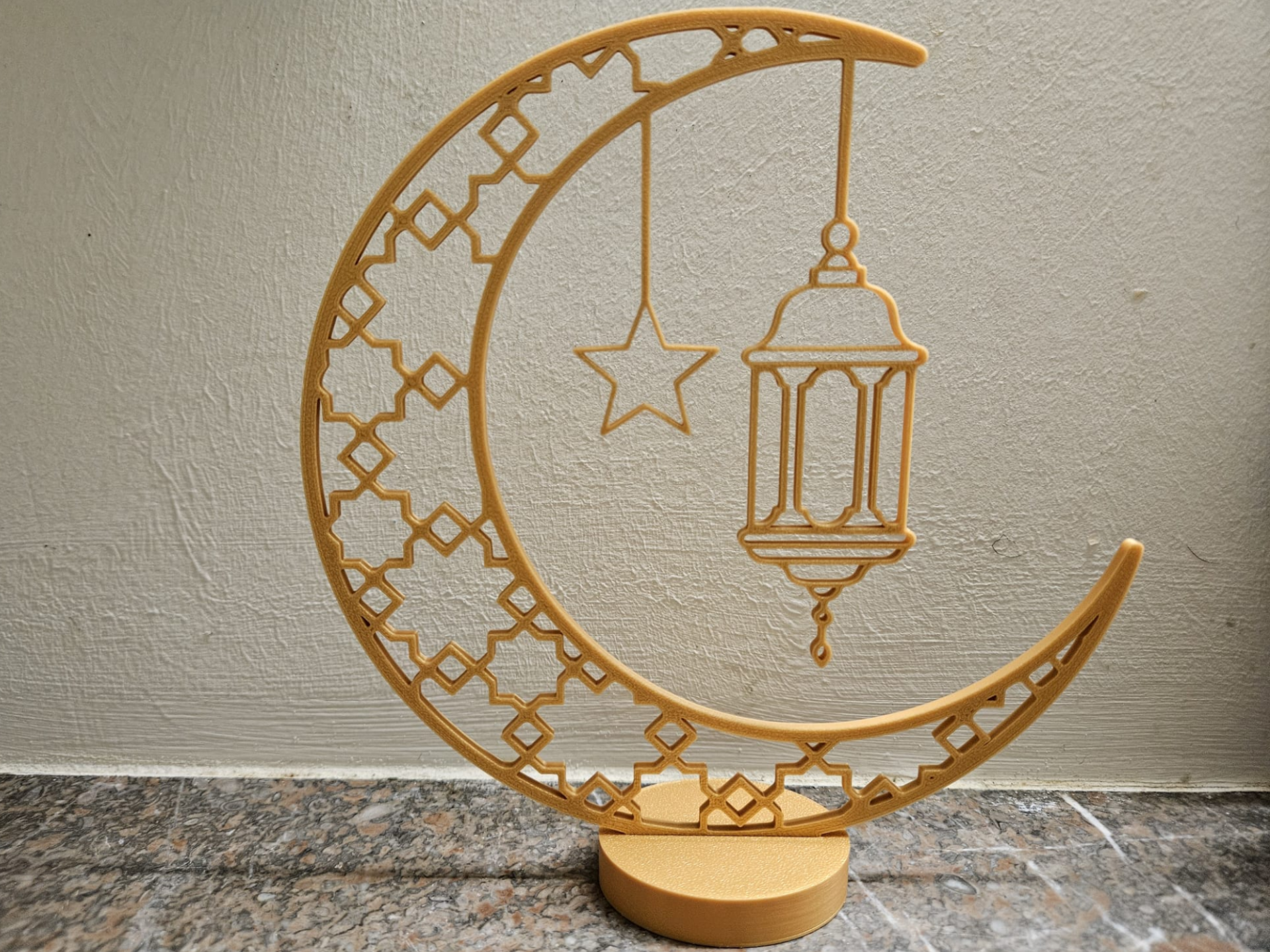 Crescent Moon Tabletop Decoration