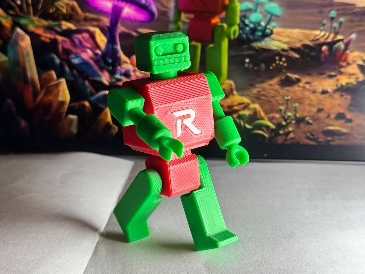 Action figure - R-01 – Planetary Scout - RivixBots