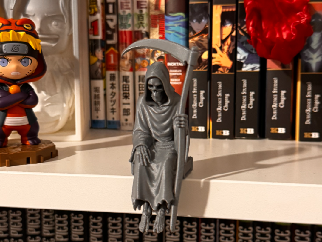 Grim The Reaper -Décoration bibliothèque