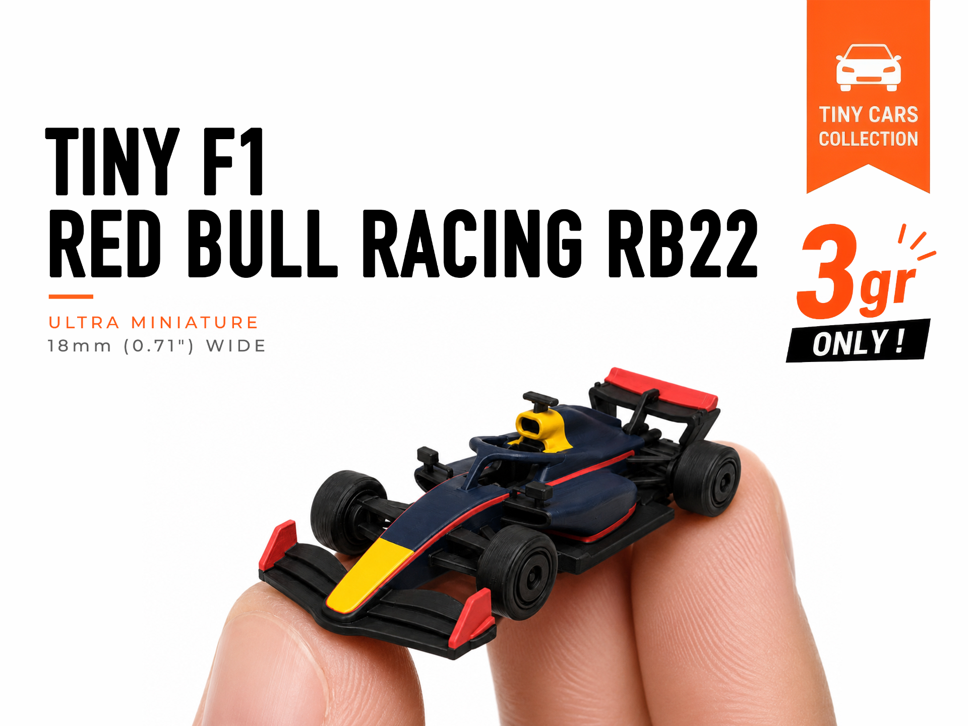 Tiny F1 Red Bull Racing RB22 - Mini Cars Series