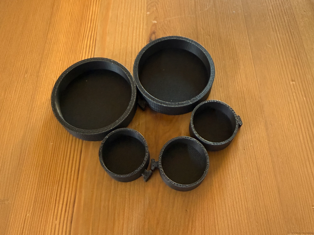 Gecko Feeding Dishes Zip Tie Mount (25mm & 50mm)
