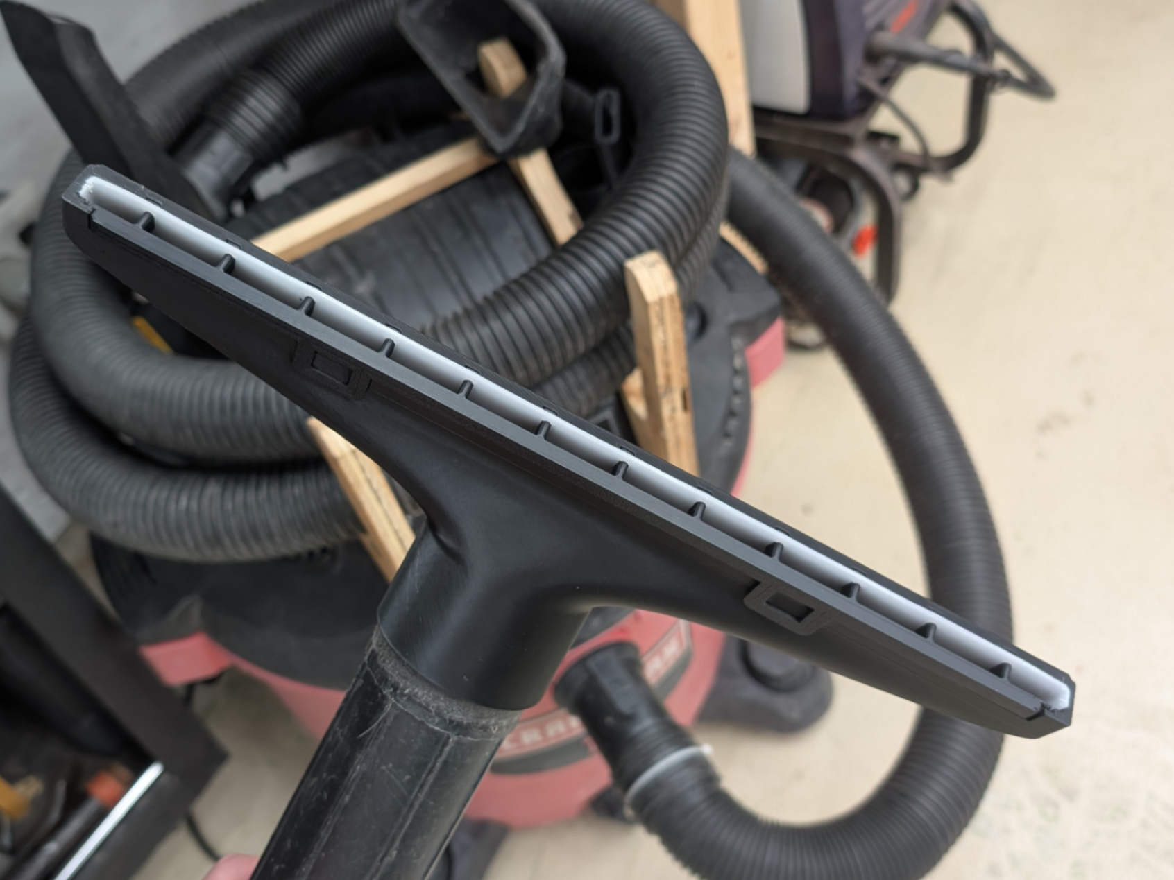 Shop Vac / Wet Vac Squeegee Nozzle Accessory