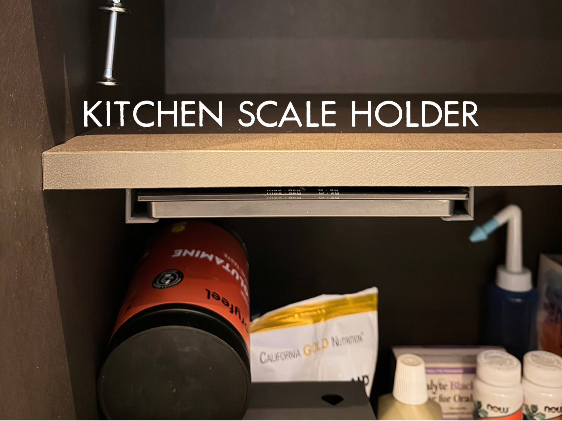 Kitchen Scale Holder (Kenwood Scale)