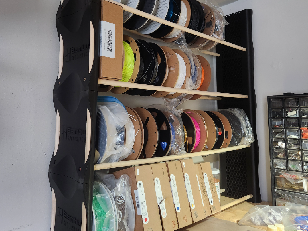 Bambulabs spool stacker (base)