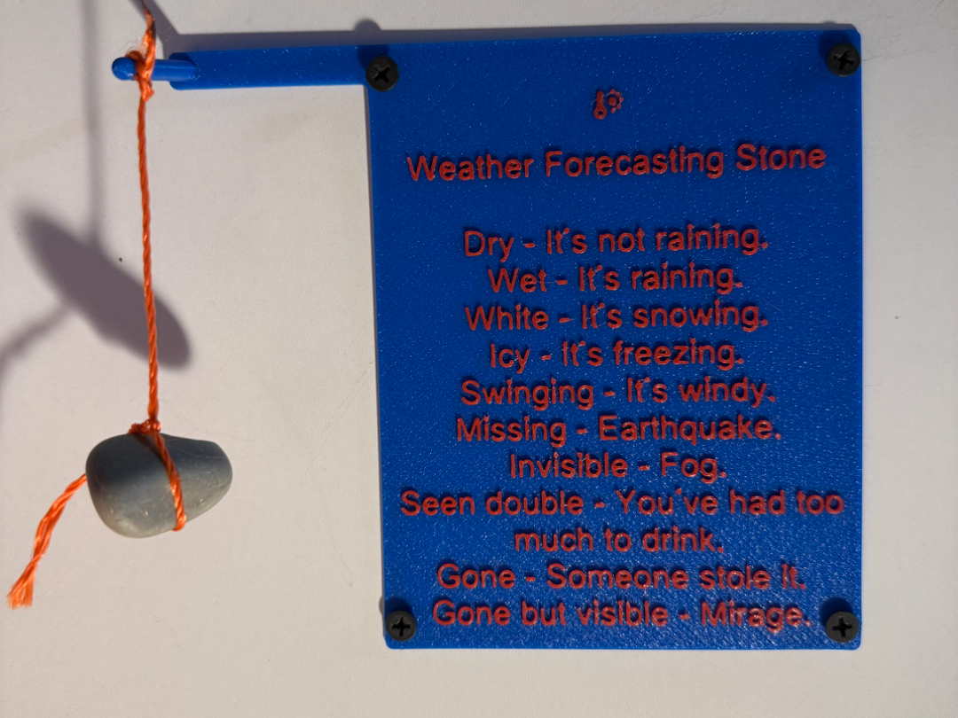 Weather Forecasting Stone:Ultimate Weather Station
