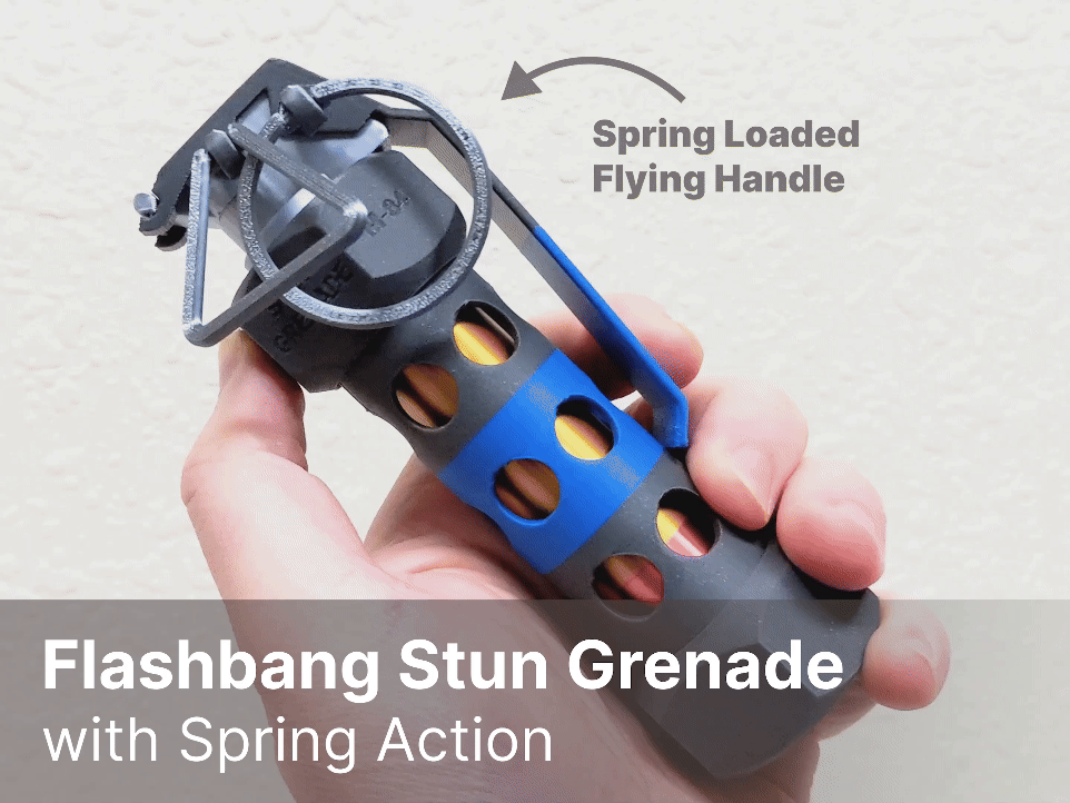 M84 Flashbang Stun Grenade with Flying Handle