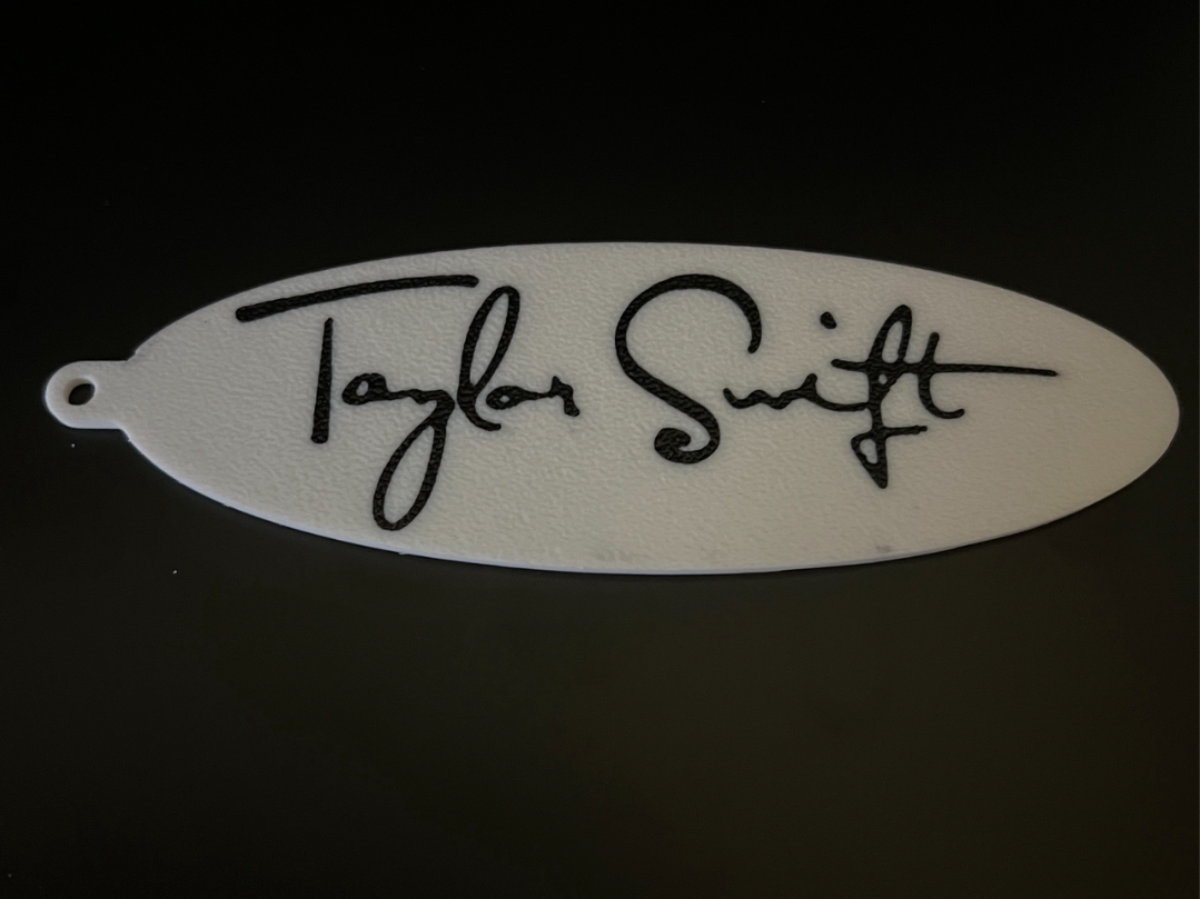 Taylor Swift Signature Keychain