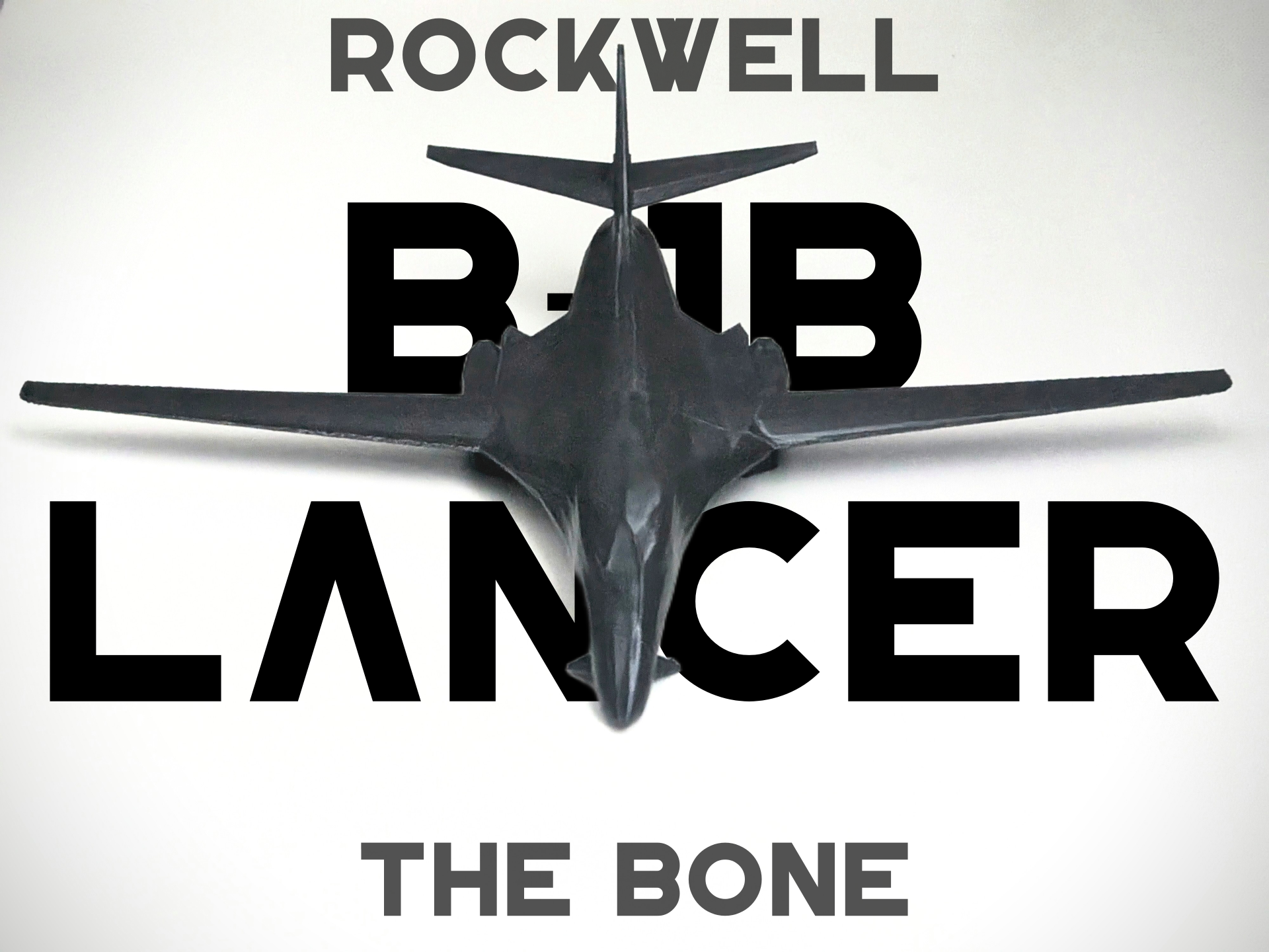 Rockwell B-1B Lancer 1:144 Scale Model