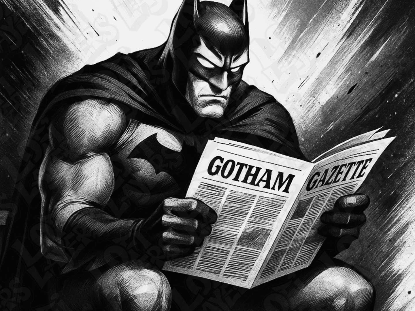 Batman Pooper Hueforge