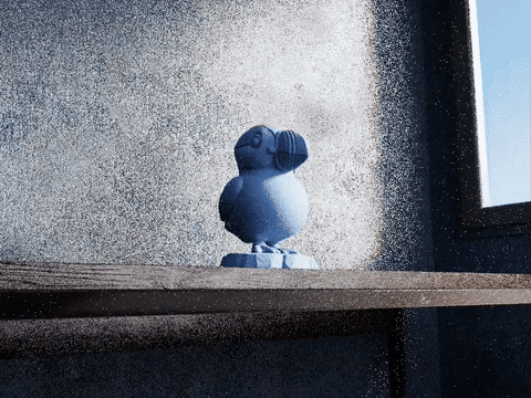 Cute Puffin On Rock Cute Puffin On Rock