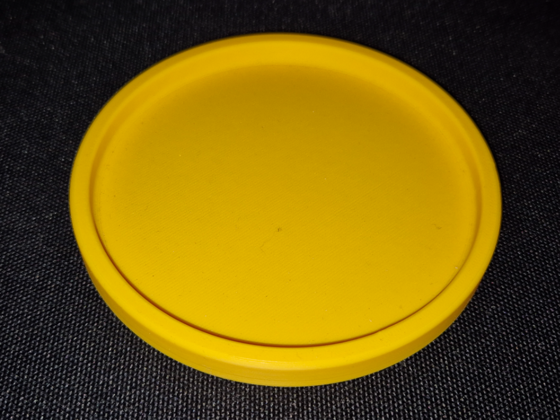 Simple Coaster with Rim/Lip