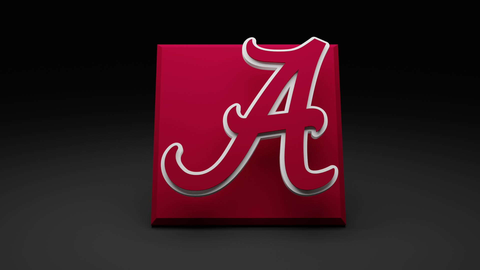 NCAA Alabama Crimson Tide Floating Logo Sign