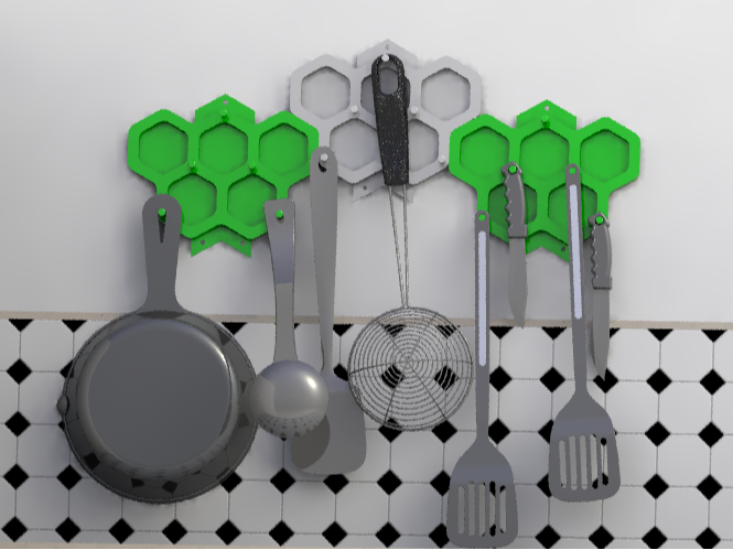 Modular Kitchenware Hanger