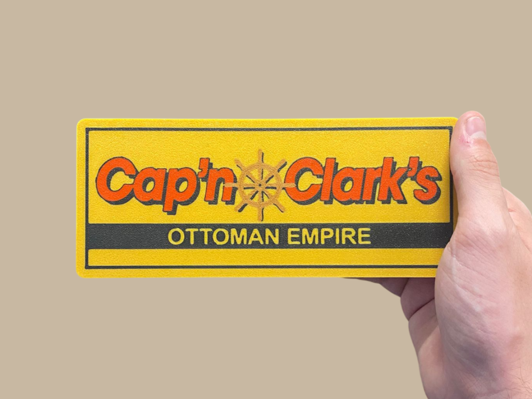 Cap'n Clark's Ottoman Empire Wall Art