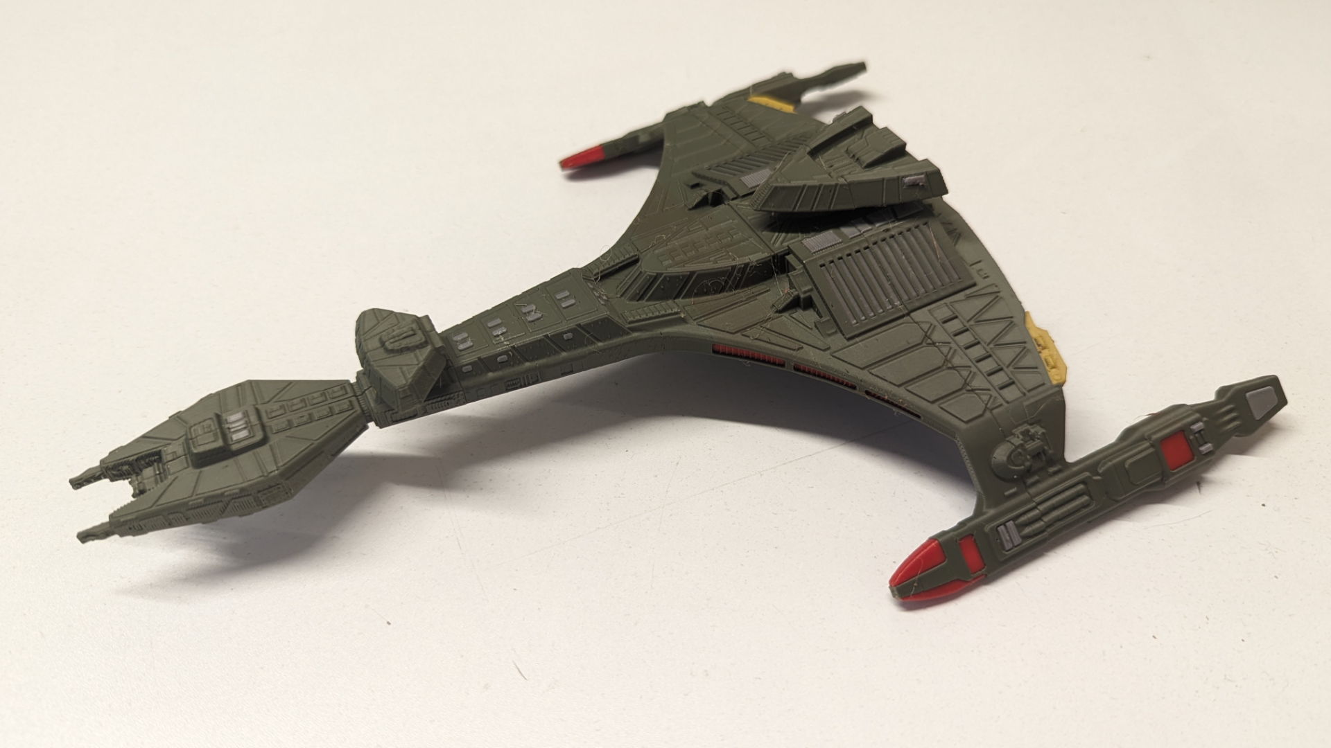 Klingon Var'cha Battleship 1:2000 scale