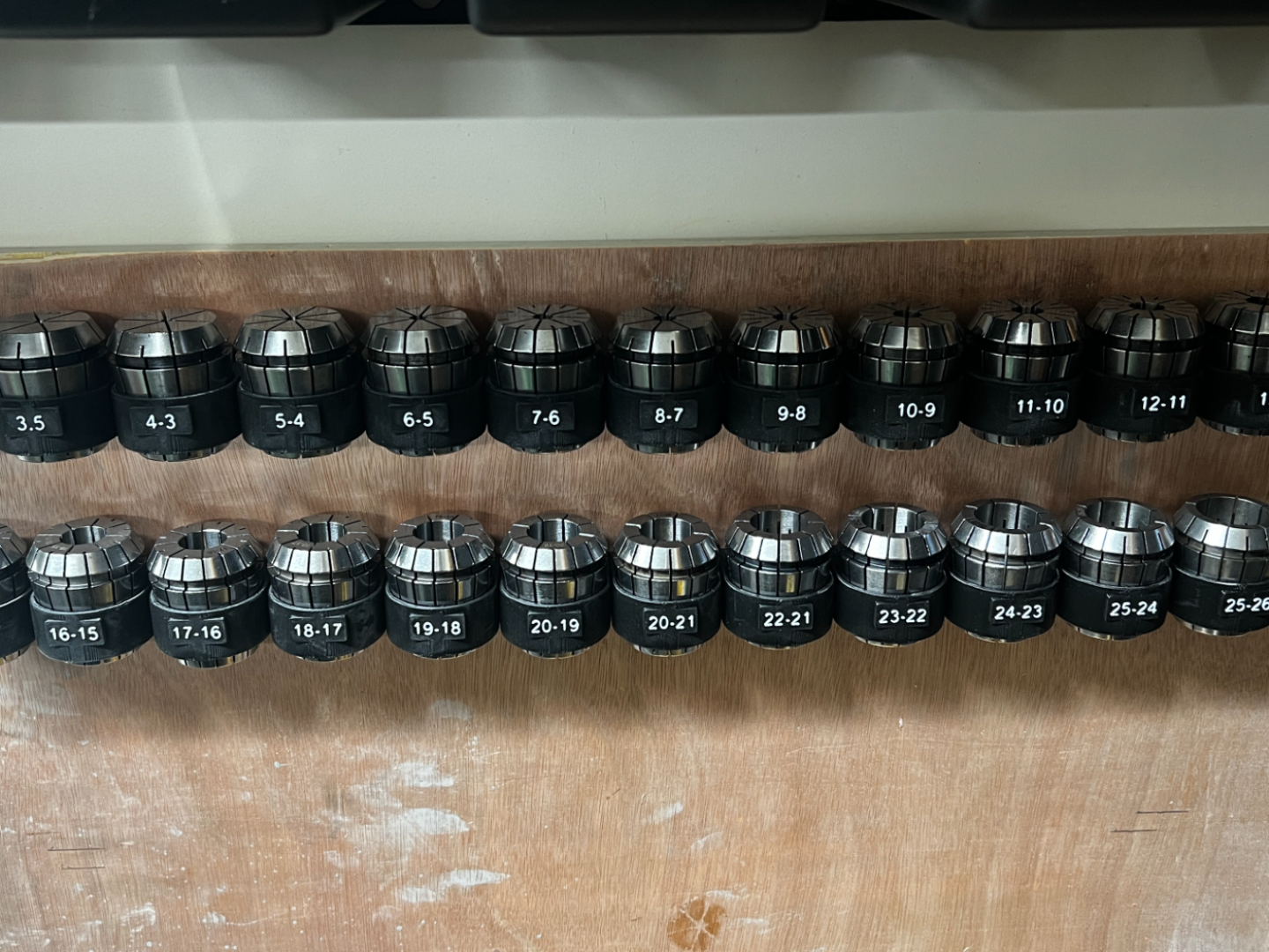ER40 Collet Holders with Metric Markings