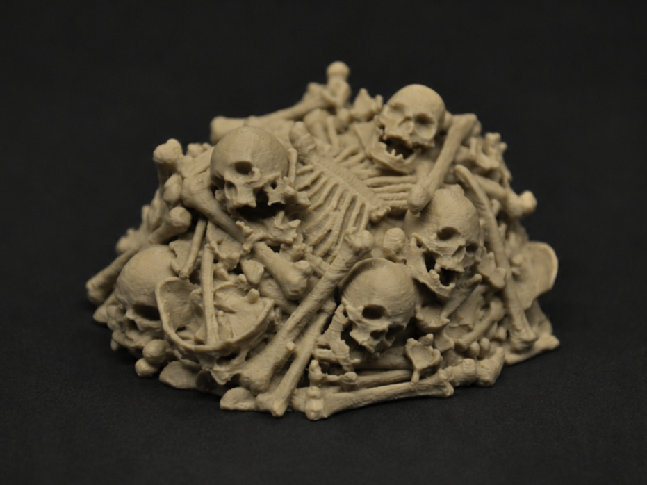 Skulls and Bones Pile – DND Miniature Terrain