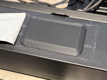 Chauvet Ovation Light Bar Button Cover