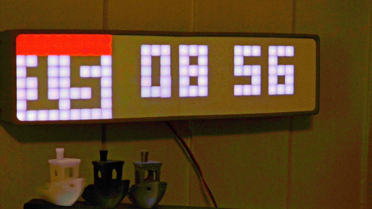 AWTRIX 3 - Casing (32x8 LED, 32x8cm matrix)