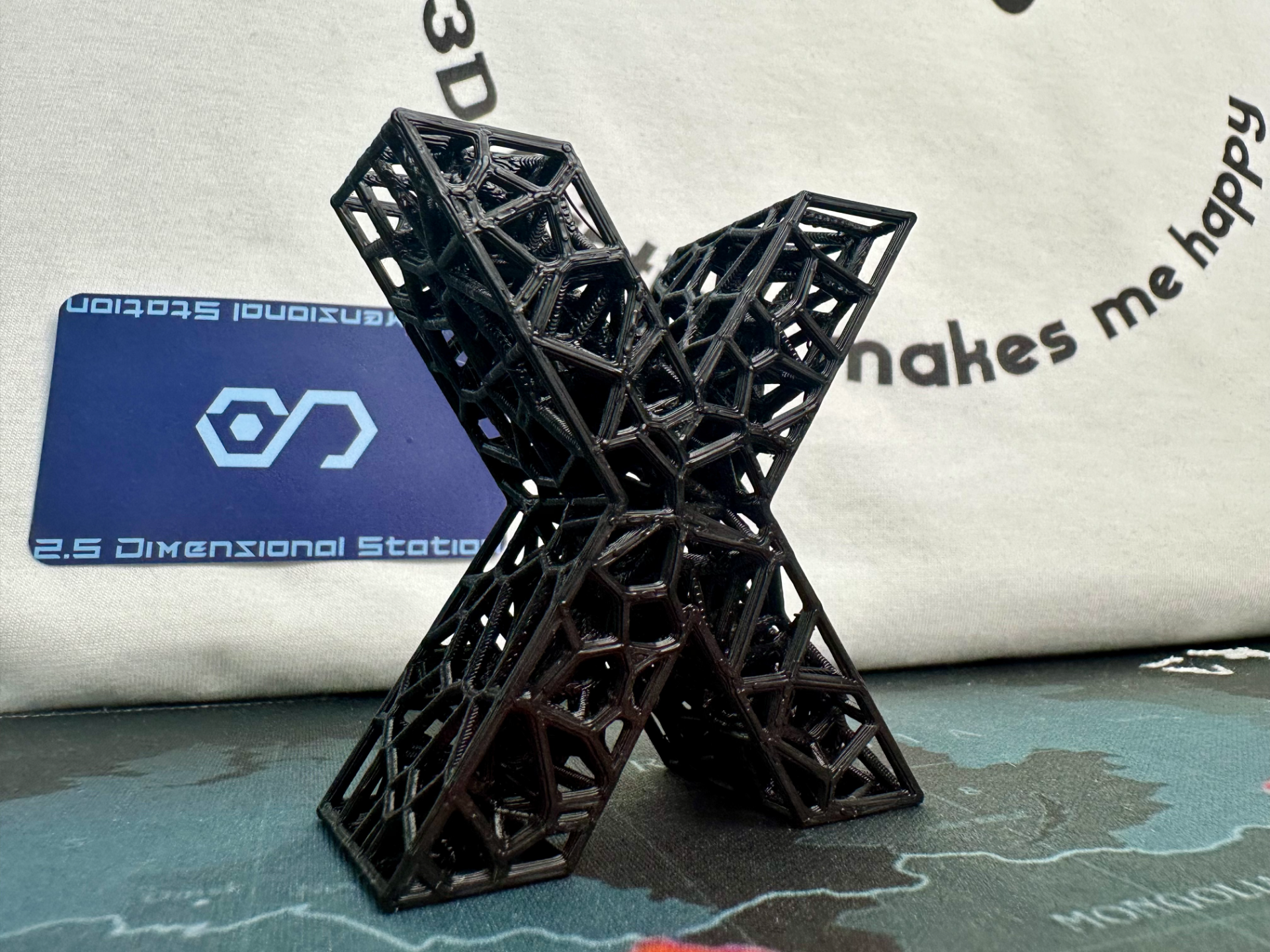 Voronoi Letter X