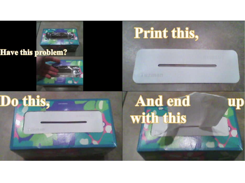 tissue box saver