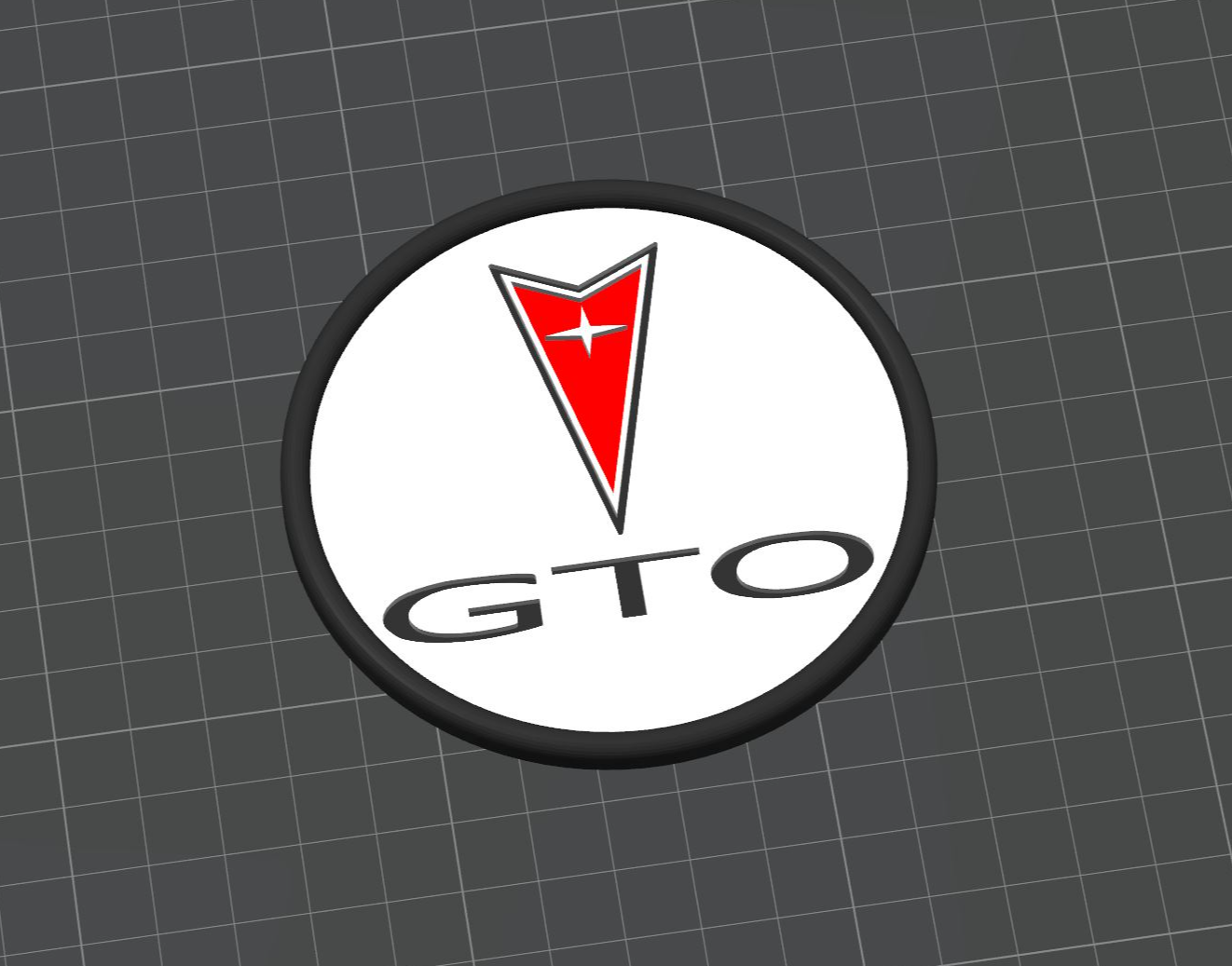 Pontiac GTO coaster