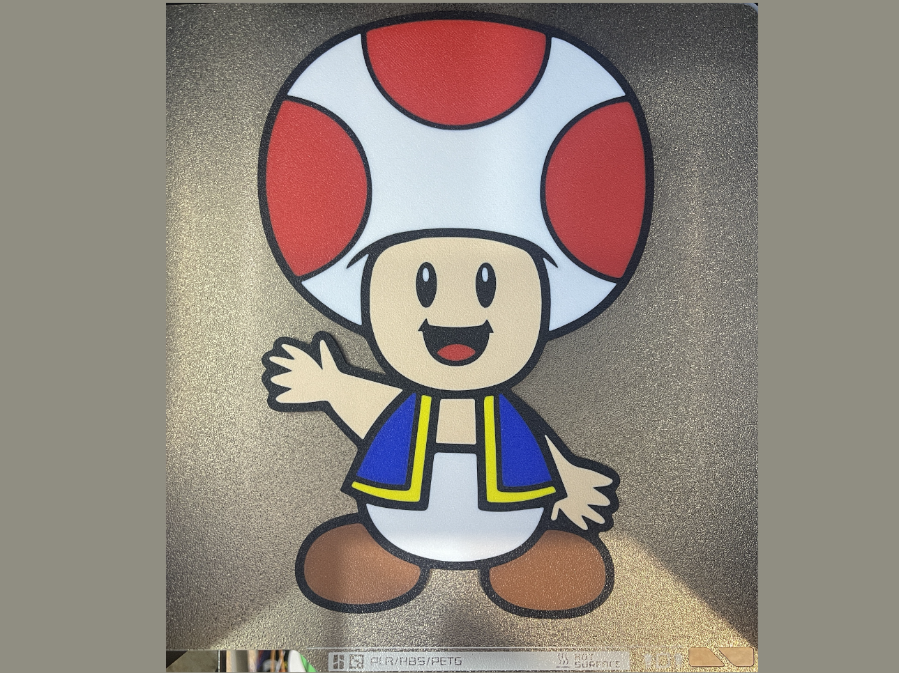 Nintendo Toad Large Wall Art