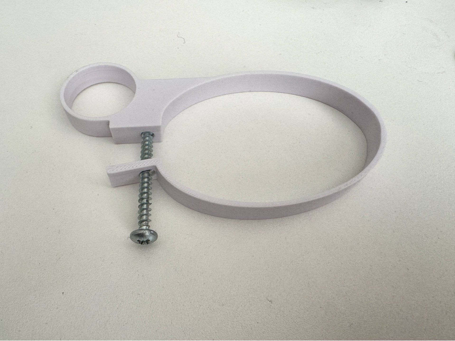 Flexible pipe clamp
