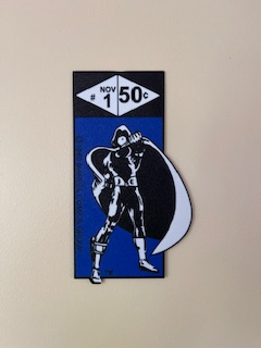 1980 Moon Knight Comic book box corner