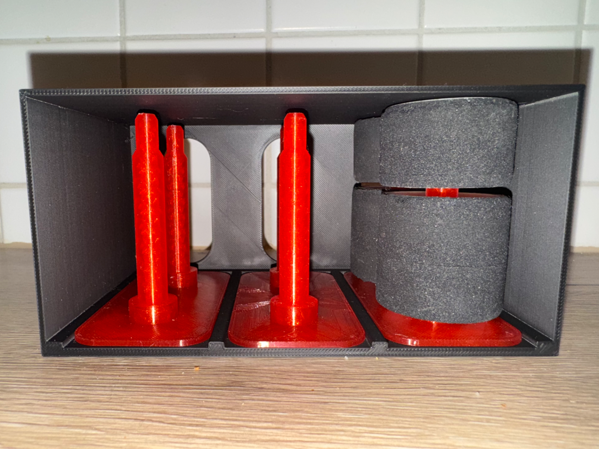 Transportbox Pancar-Reifen 1/12, Reifenständer