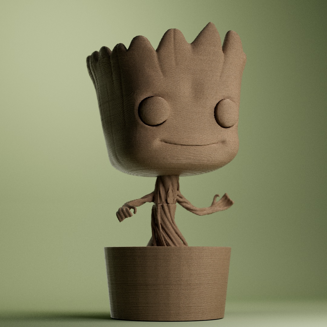 Baby Groot Pot Plant