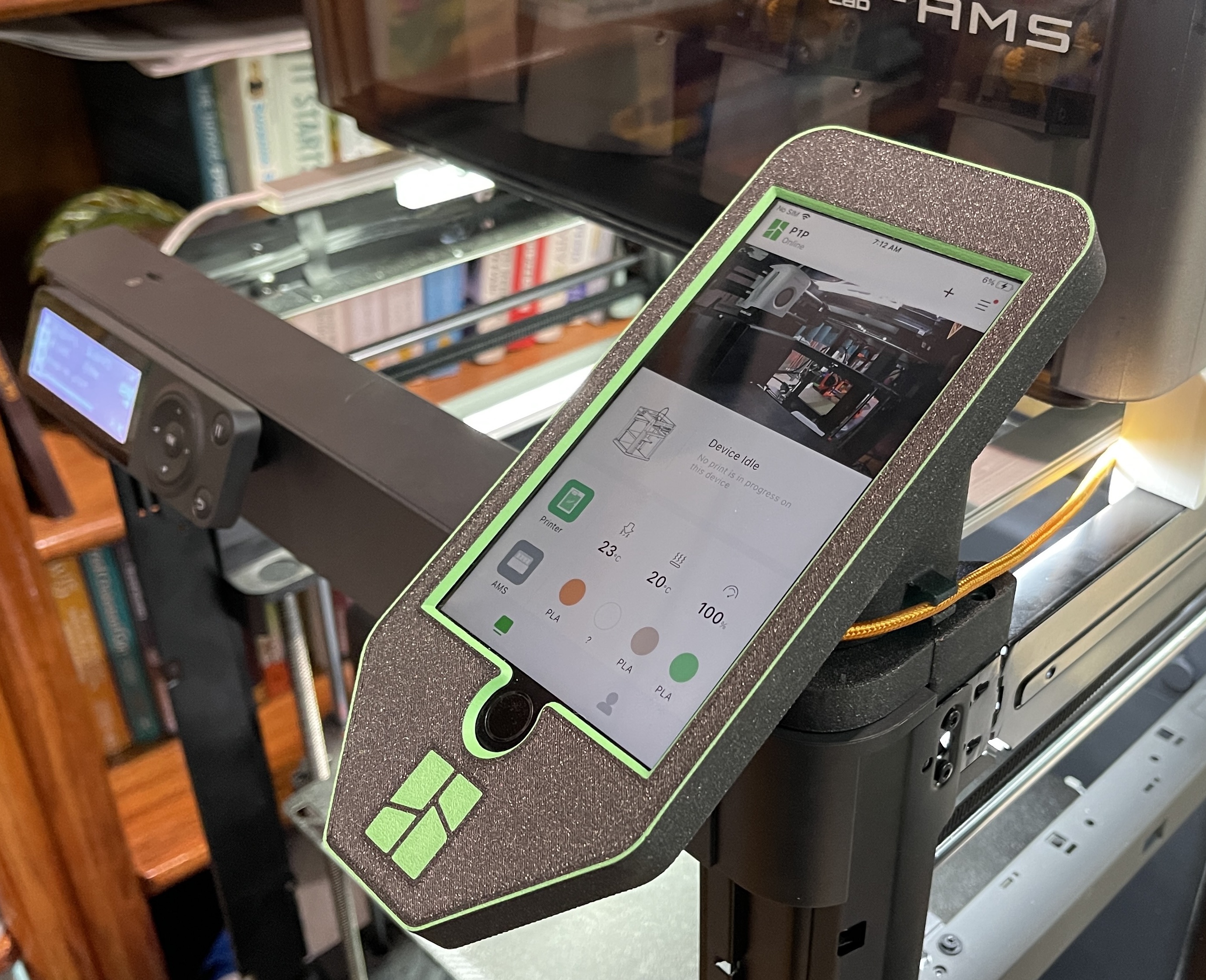 Bambu Lab P1P iPhone Holder Remix