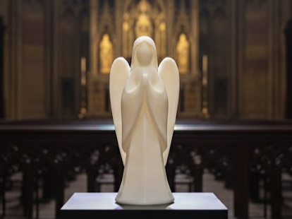 Italian Praying Guardian Angel