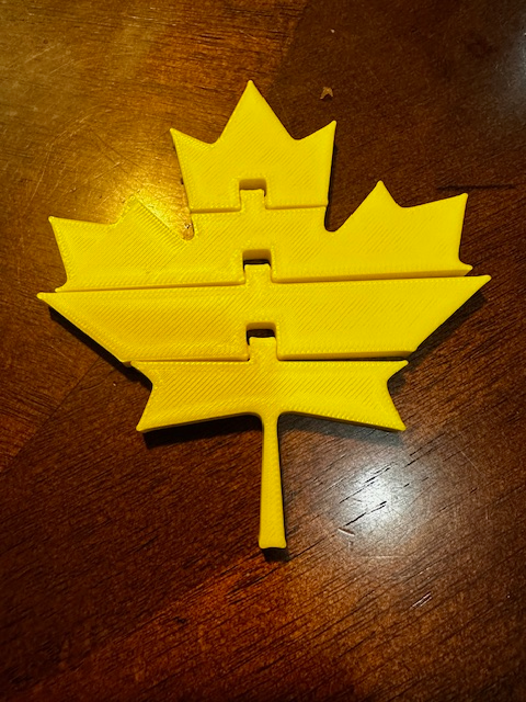 Articulated Maple Leaf